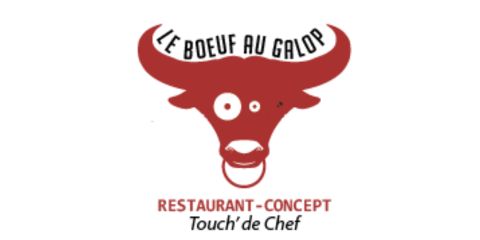 Logo Le Boeuf au galop